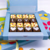 Personalised Message Love And Hearts Chocolates - Image 2