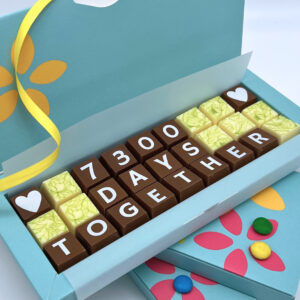 Days With You Personalised Anniversary Chocolates