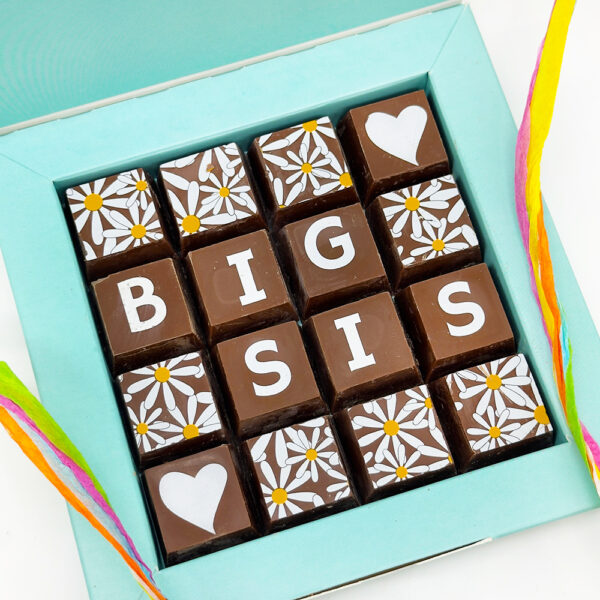 Personalised Big/Lil Sis Chocolate Box - Image 3