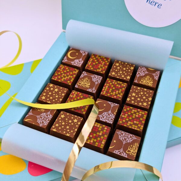 Chocolate Personalised Ramadan And Eid Mubarak Mosaic - Image 2