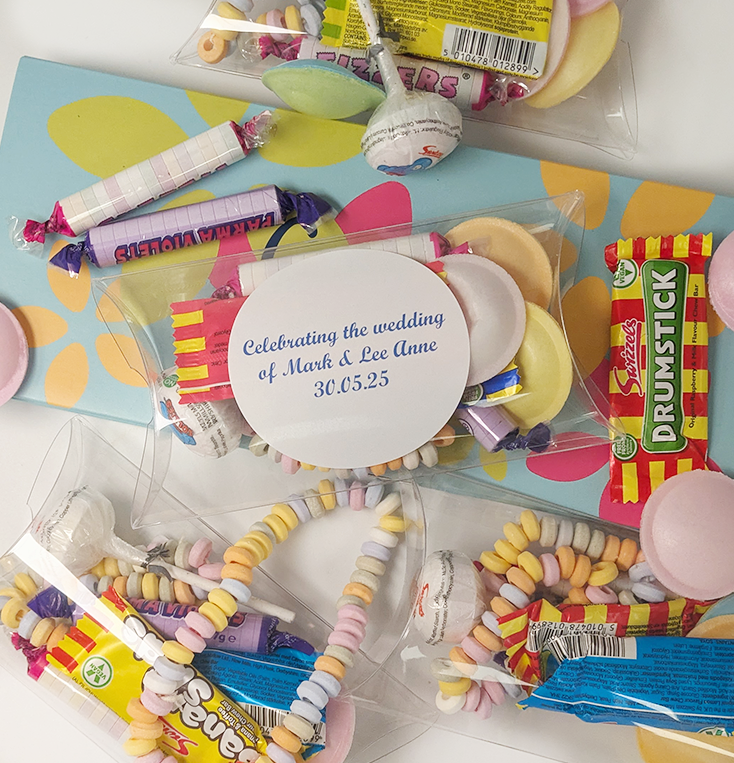 Retro Sweet Pouch Favour