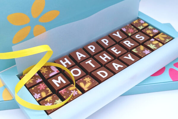 Personalised Mother's day chocolate gift by Cocoapod