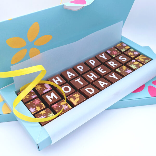 Personalised Mother's day chocolate gift by Cocoapod