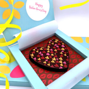 Dark and Milk Chocolate Heart