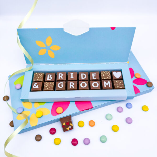 chocolates for bride and groom