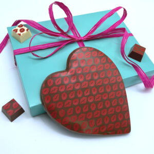 Large Milk Chocolate Heart Gift Box