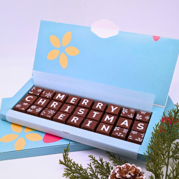 Personalised Christmas Chocolates - Image 2