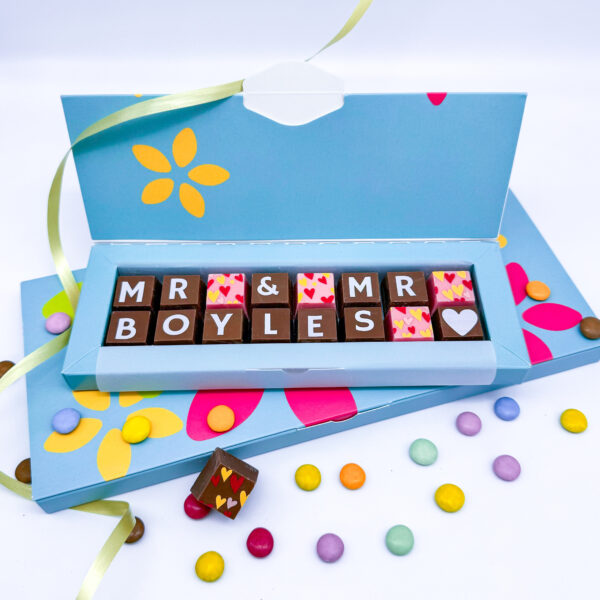 Mr & Mr Chocolates by Cocoapod