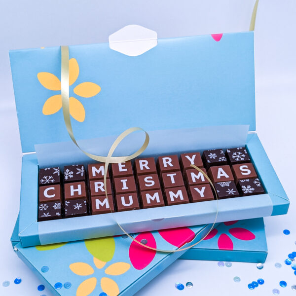 Personalised Christmas Chocolates