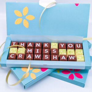 medium box of chocolates for thank you gift