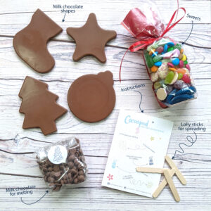 Christmas DIY Kit with Sweets and Chocolate